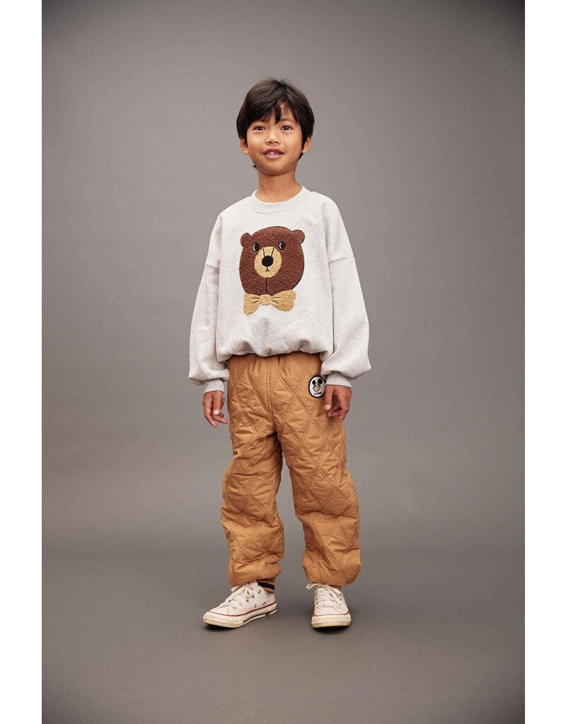 Mini Rodini Bear chenille sweatshirt