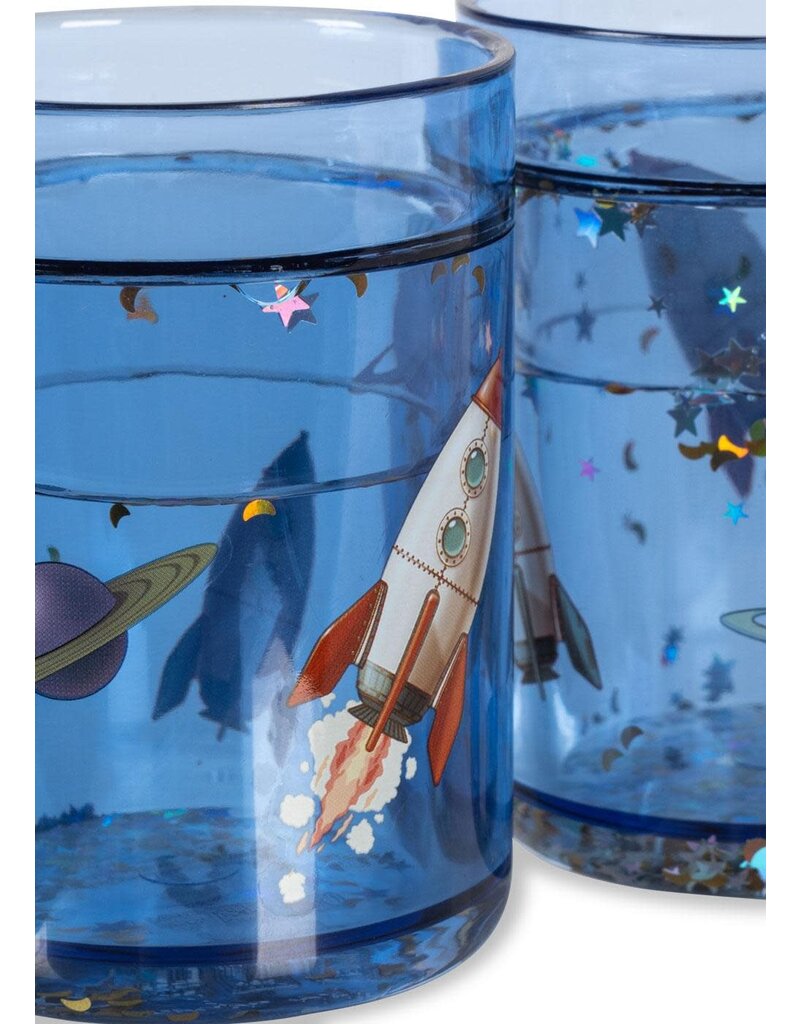 Konges Sløjd 2 Pack Glitter Cups Outer Space