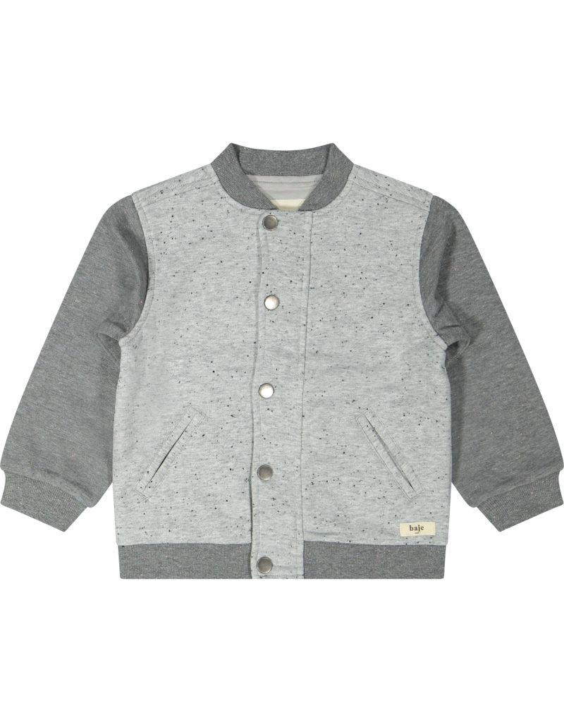 Baje Studio Morrens Cardigan Grey Melange