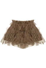 Baje Studio Novai Skirt Brown Cacao