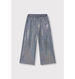 Alix the Label kids knitted wide leg sparkle pants