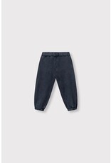 Alix the Label baby knitted bull logo pants charcoal grey