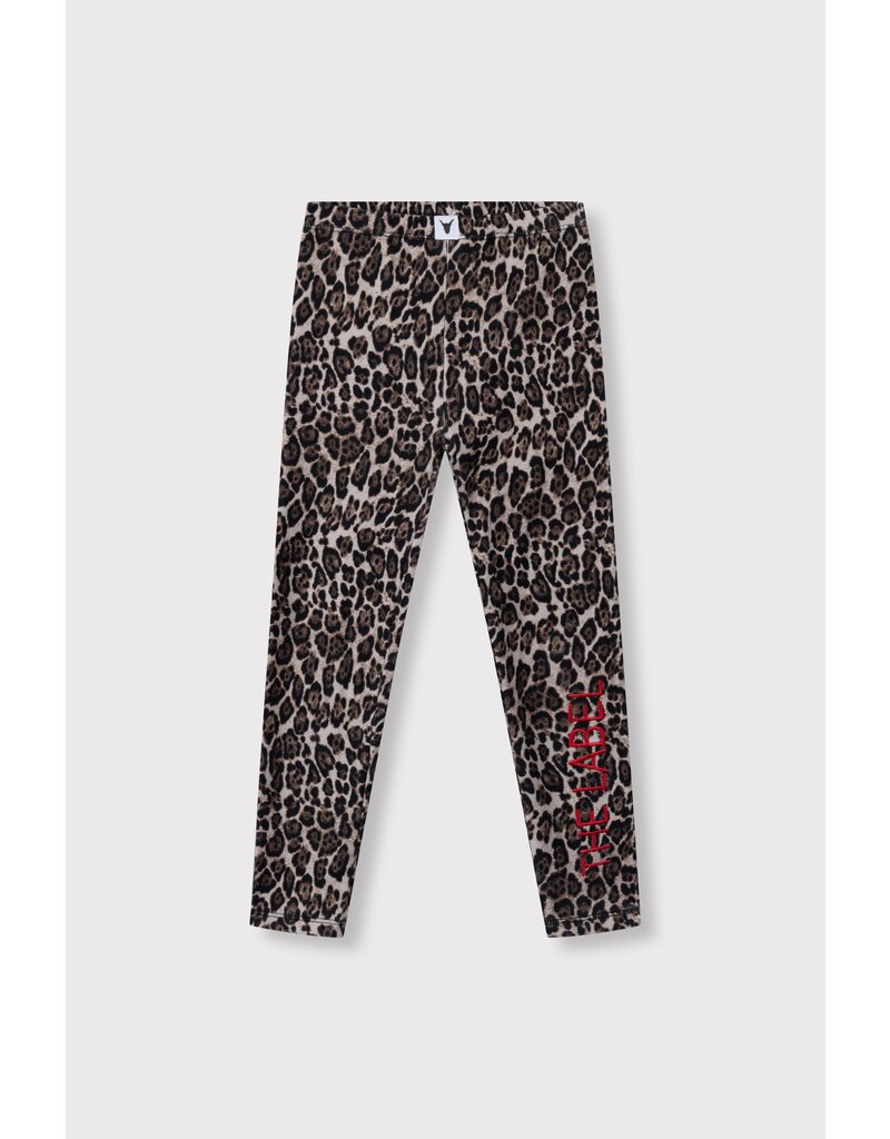 Alix the Label kids knitted jaguar legging