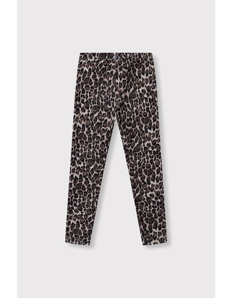 Alix the Label kids knitted jaguar legging
