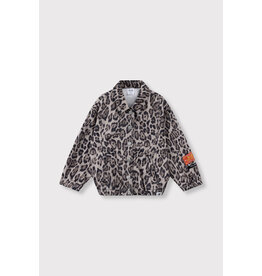 Alix the Label kids woven jaguar denim jacket