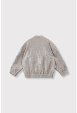 Alix the Label kids knitted silver bomber