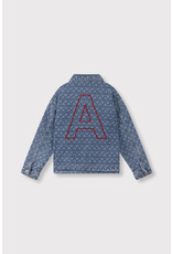 Alix the Label kids woven bull denim jacket
