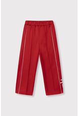 Alix the Label kids knitted wide leg pants bright red