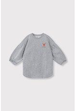 Alix the Label kids knitted sweater dress soft grey