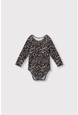 Alix the Label baby knitted jaguar romper