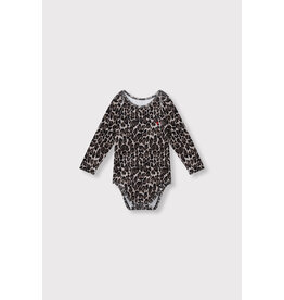 Alix the Label baby knitted jaguar romper