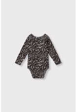 Alix the Label baby knitted jaguar romper