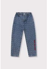 Alix the Label kids woven tapered bull denim pants