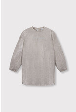 Alix the Label kids knitted silver dress