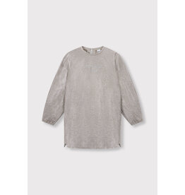 Alix the Label kids knitted silver dress