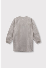Alix the Label kids knitted silver dress