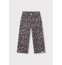 Alix the Label kids woven wide leg jaguar denim pants