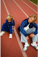 Alix the Label kids knitted training jacket intense blue