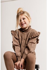 Baje Studio Morgins Cardigan Brown Cacao