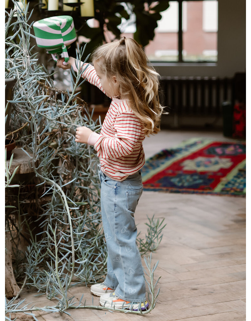 Daily Seven T-shirt Longsleeve Stripe