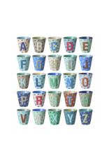 Rice Melamine Alfabet Beker Stars