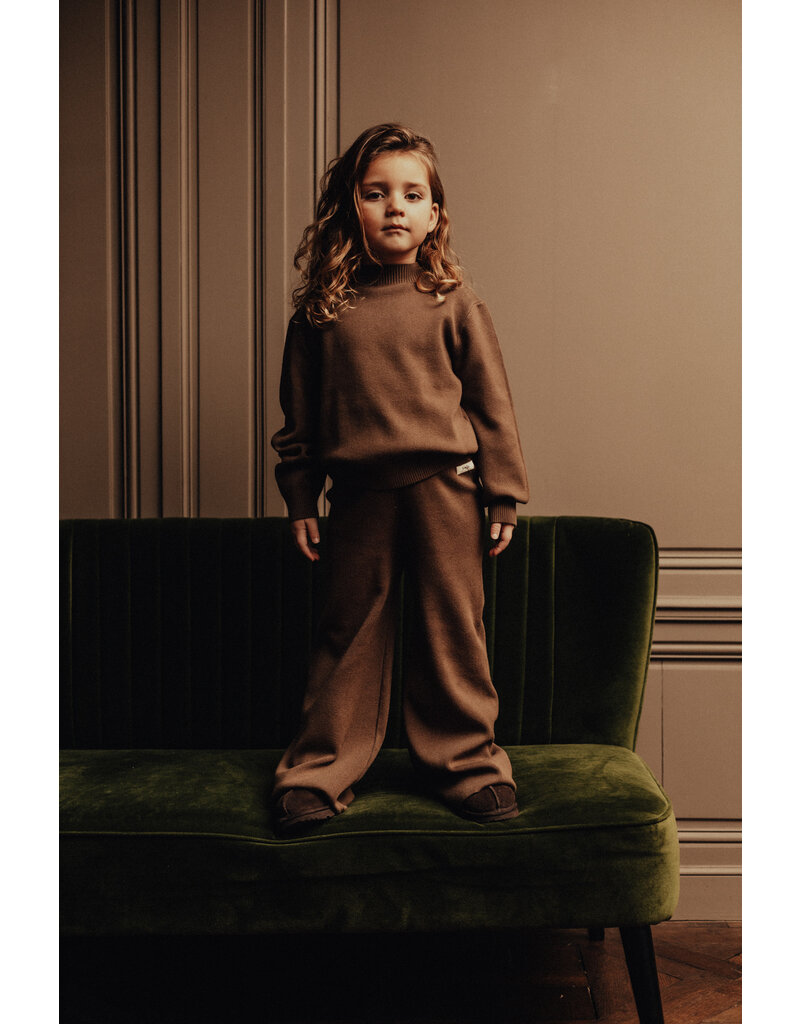 Baje Studio Cevio Sweater Brown Cacao