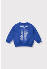 Alix the Label baby knitted on tour sweater intense blue