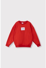 Alix the Label kids knitted label sweater Bright Red