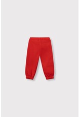 Alix the Label baby knitted sweat pants bright red