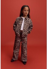Alix the Label kids woven jaguar denim jacket