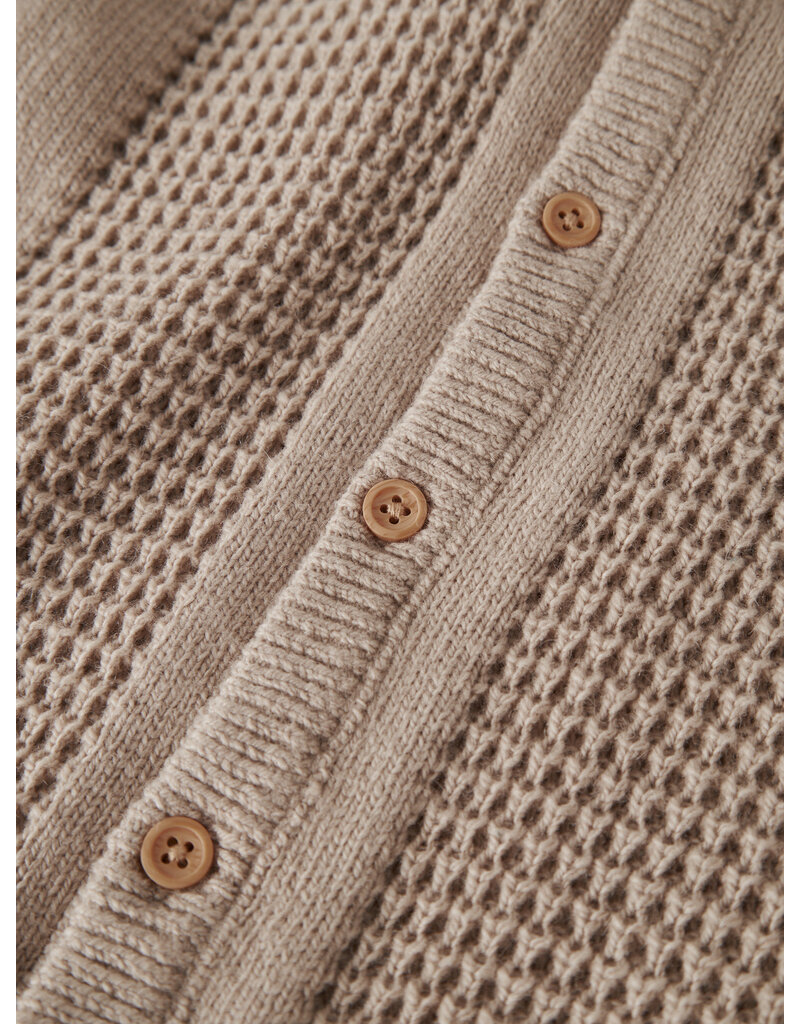 name it Nolly Knit Jacket Island Fossil