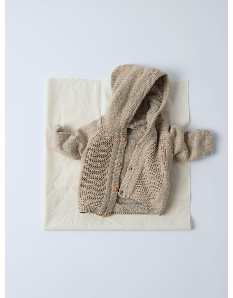 name it Nolly Knit Jacket Island Fossil