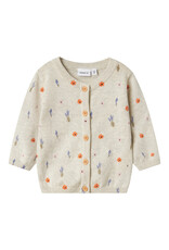 name it Ohio Knit Cardigan Peyote Melange