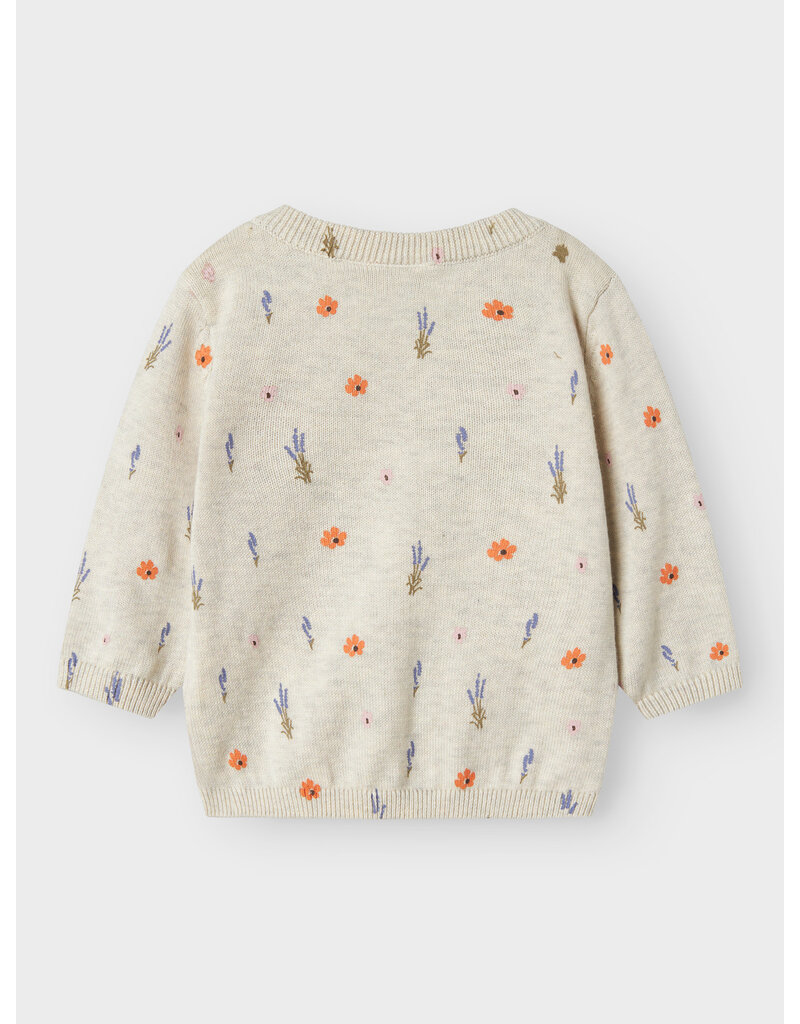 name it Ohio Knit Cardigan Peyote Melange