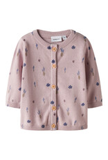 name it Ohio Knit Cardigan Burnished Lilac