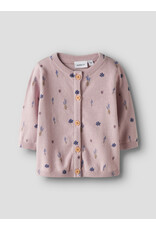 name it Ohio Knit Cardigan Burnished Lilac