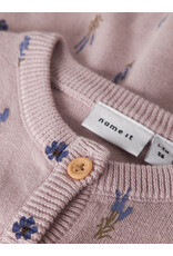 name it Ohio Knit Cardigan Burnished Lilac