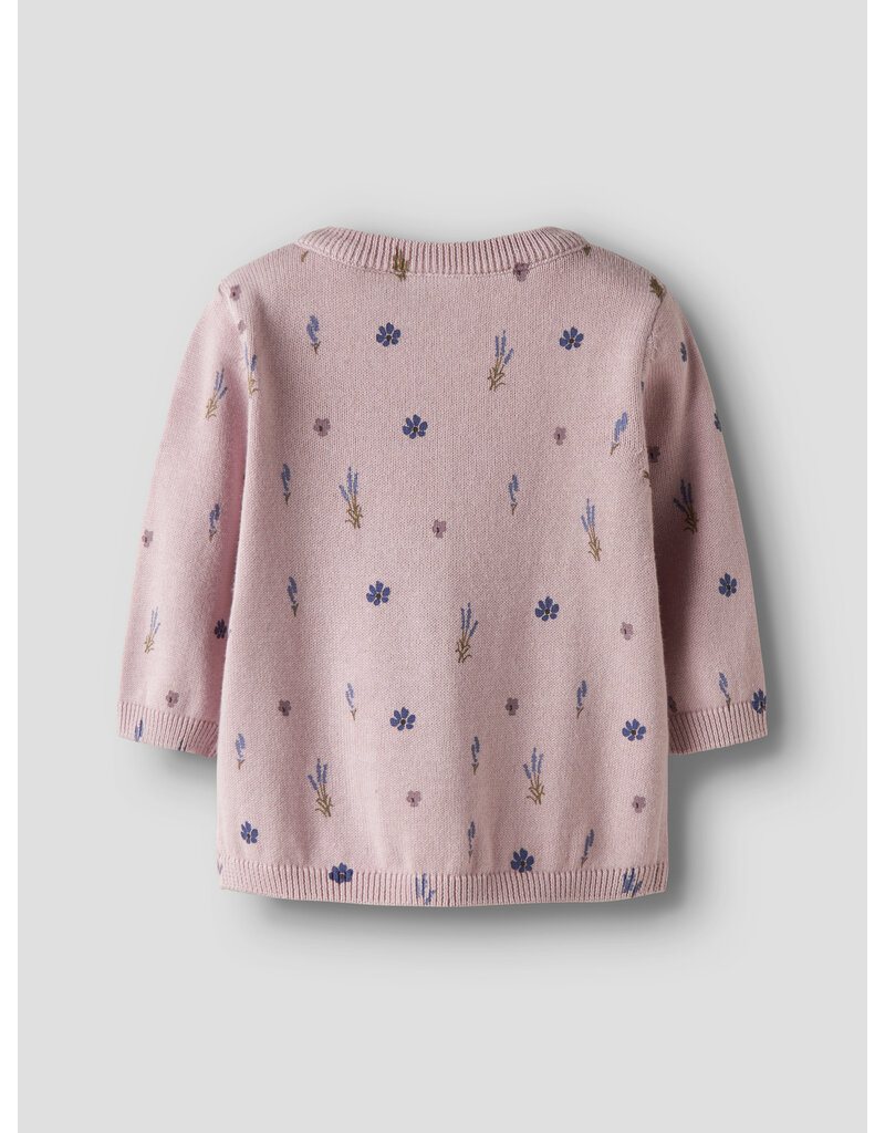 name it Ohio Knit Cardigan Burnished Lilac