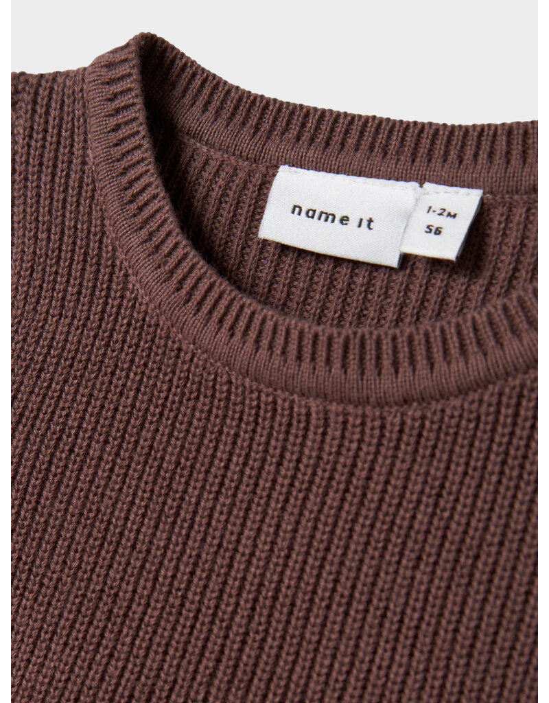 name it Olivina Knit Dress Peppercorn