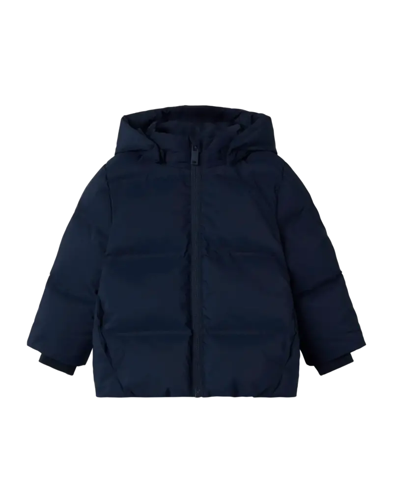 name it Musk Puffer Jacket Navy Blazer Mini