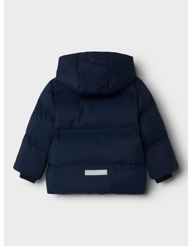 name it Musk Puffer Jacket Navy Blazer Mini