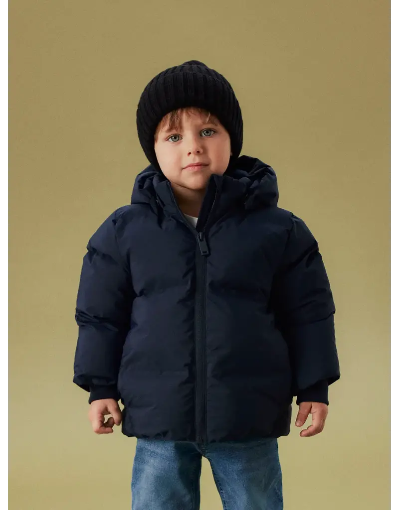 name it Musk Puffer Jacket Navy Blazer Mini