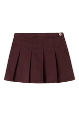 name it Rose Twill Pleated Skirt Sassafras