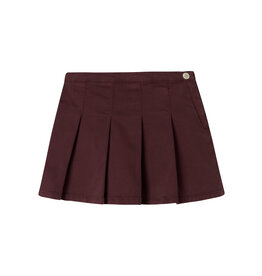 name it Rose Twill Pleated Skirt Sassafras