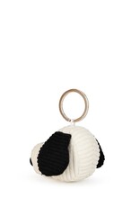 Bon Ton Toys Snoopy Head Corduroy Cream keychain