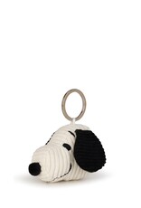 Bon Ton Toys Snoopy Head Corduroy Cream keychain