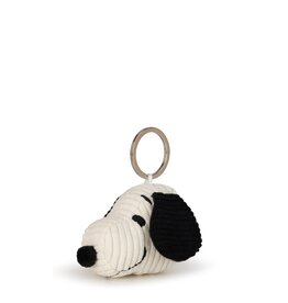 Bon Ton Toys Snoopy Head Corduroy Cream keychain