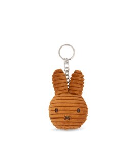 Bon Ton Toys Miffy Flat Keychain ECO Corduroy cinnamon