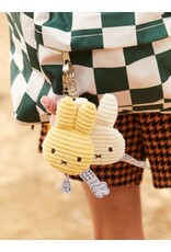Bon Ton Toys Miffy Flat Keychain ECO Corduroy Offwhite