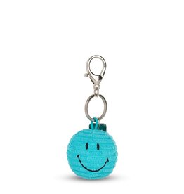 Bon Ton Toys Smiley Keychain ECO Corduroy - 4,5 cm Teal